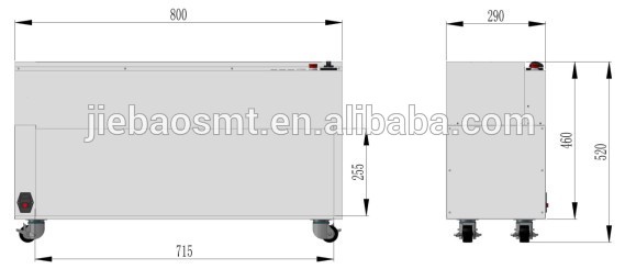 SMT Automatic Tape Cutting Machine JAGUAR-680 PLC