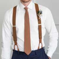 Bow Tie Suspenders M