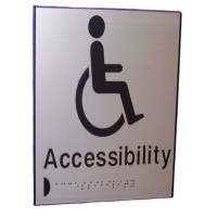 Acrylic Toilet Sign 