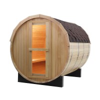 sauna barrel red ced