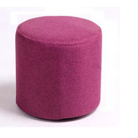 round pouf bench,out